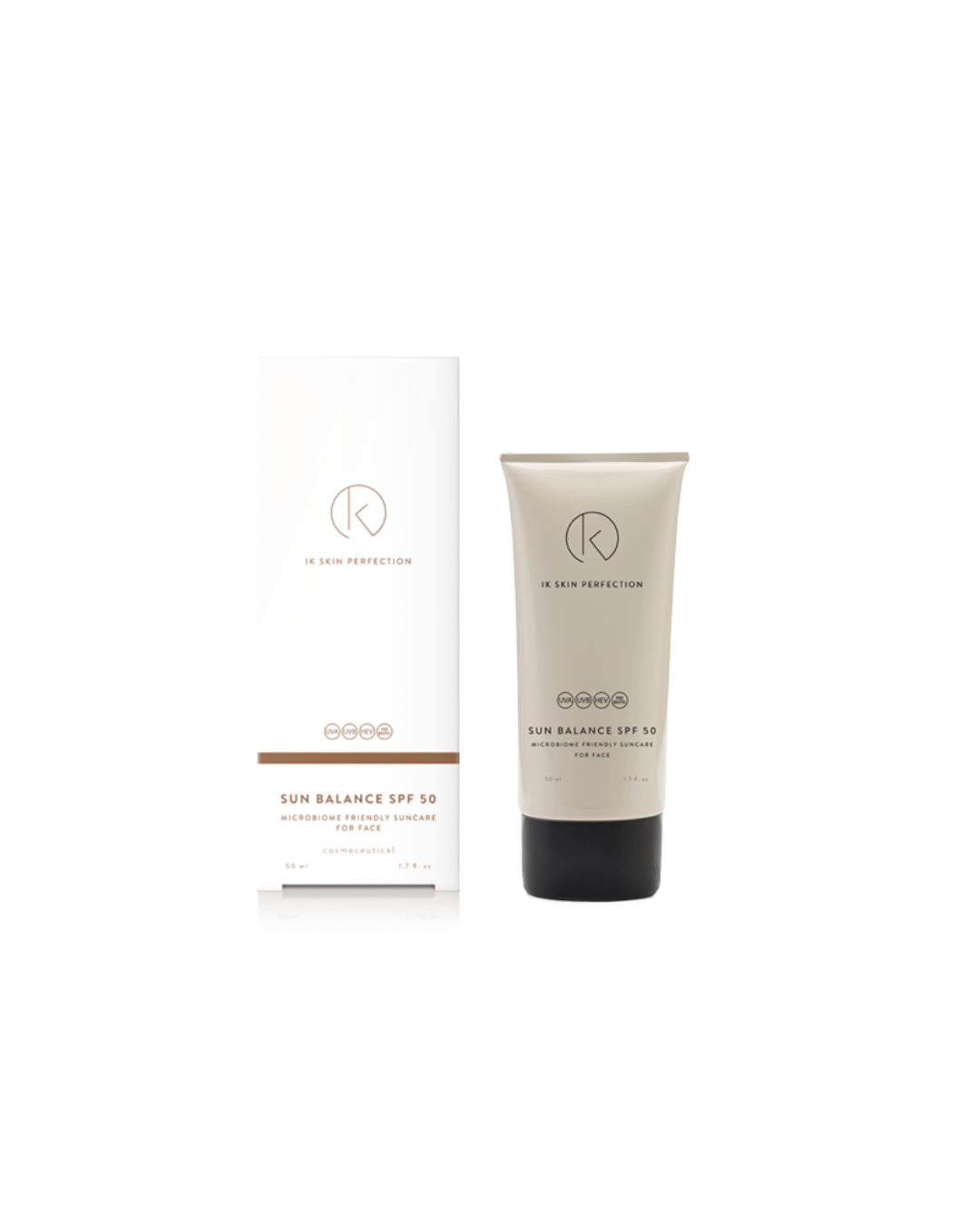 Productfoto van microbioom-beschermend SPF product zonder parfum van Ik Skin Perfection