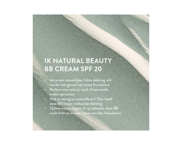 Natural Beauty+ BB Cream SPF 20 No. 1 Pure Beige - Afbeelding 3
