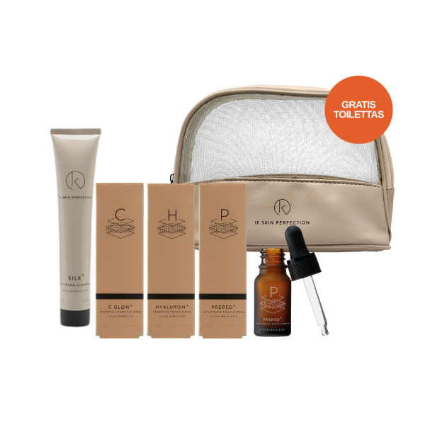 TRAVEL BAG  - 3 MINI'S + FOAM CLEANSER